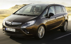 Zum Artikel Schon vor der IAA: Opel Zafira Tourer zeigt sein Gesicht Zum Artikel Schon vor der IAA: Opel Zafira Tourer zeigt sein Gesicht
