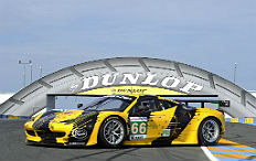 Zum Artikel Ferrari 458 fährt im Dunlop-Design in Le Mans